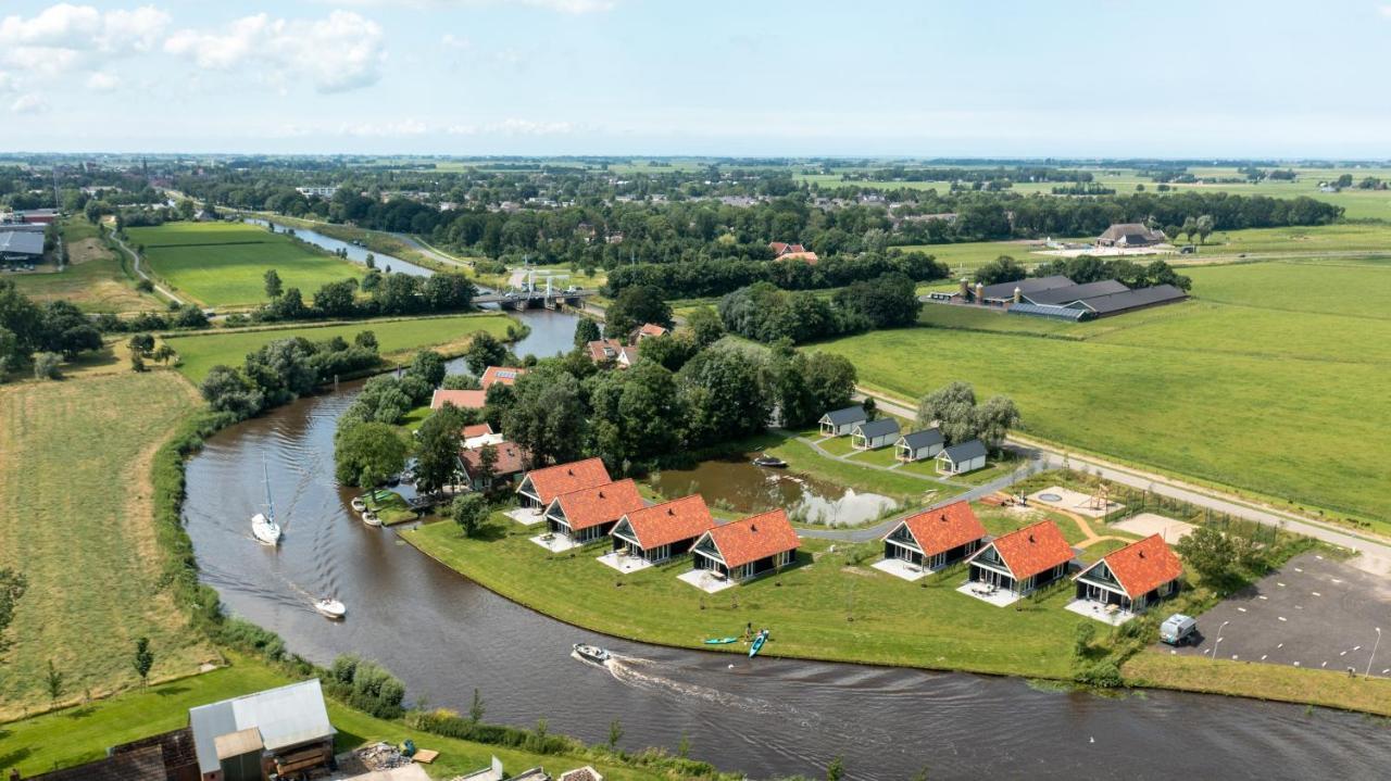 Pod Huisje Met Hottub Dokkum Bagian luar foto